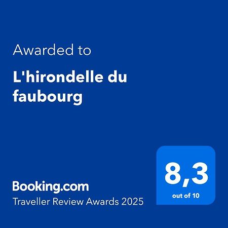 L'Hirondelle Du Faubourg Villa Bar-sur-Aube Bagian luar foto