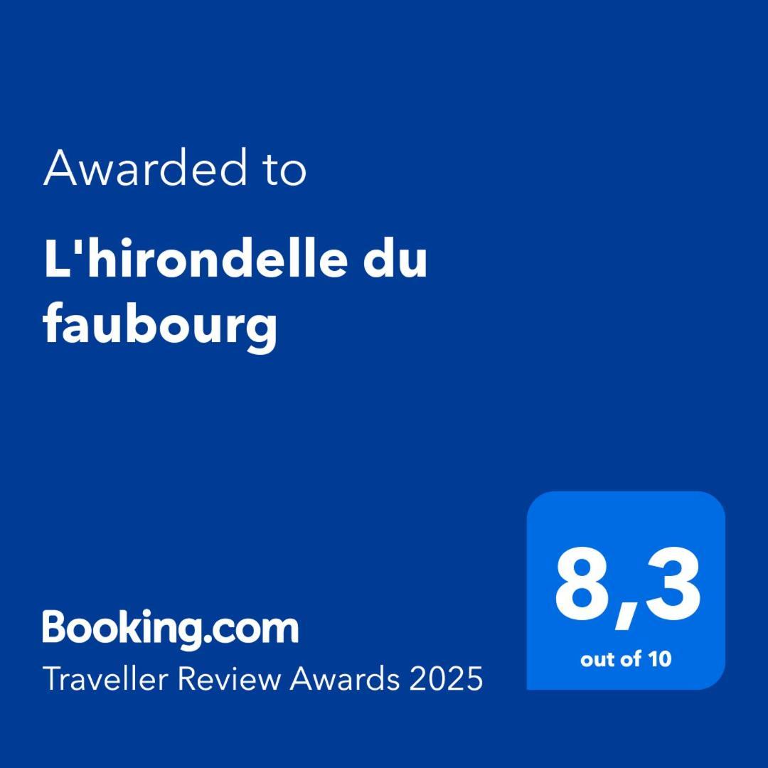 L'Hirondelle Du Faubourg Villa Bar-sur-Aube Bagian luar foto